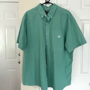 Chaps Short Sleeve Button Down Shirt